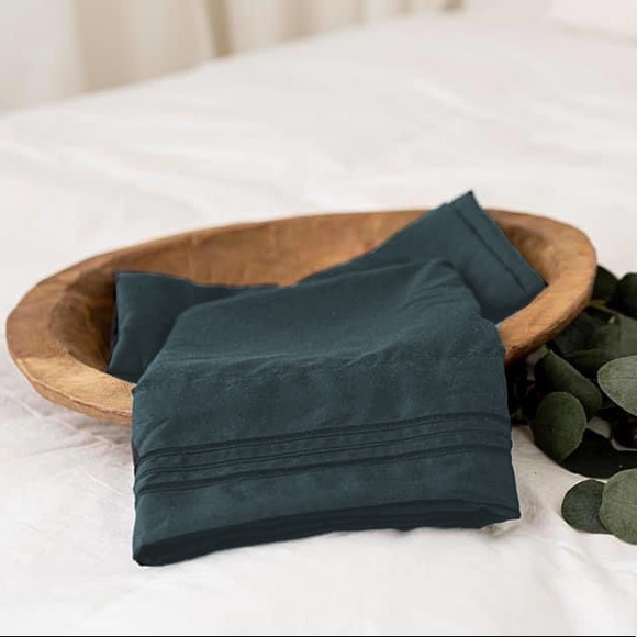 ✨SALE✨King 6pc Charcoal Bedsheets - Picture 2 of 6